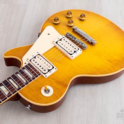 2019 Gibson Custom Shop Historic Hand Selected 1958 Les Paul Standard R8 Lemon Burst VOS w/ Case & Tags, Yamano image 9