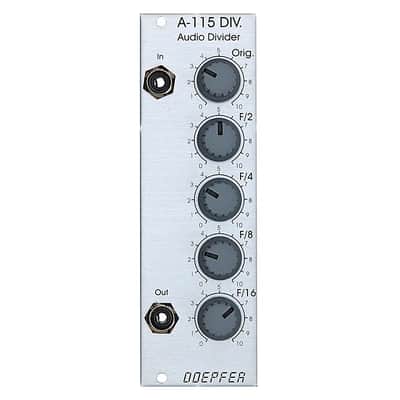 Doepfer A-115 Eurorack Audio Divider Module image 4