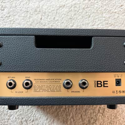 Friedman BE-Mini 30-Watt Solid State Guitar Amp Head 2021 - Present - Black image 2