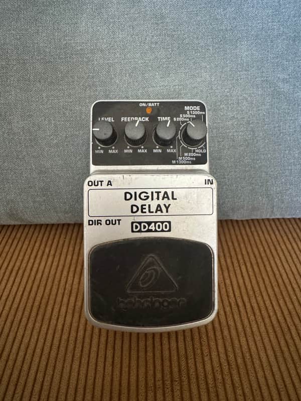 Immagine Behringer DD400 Digital Delay Pedal - Gray - 1
