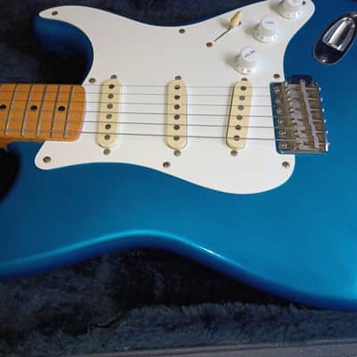 Squier  Stratocaster  1987 Korea by Young Chan - Lake placid blue image 15