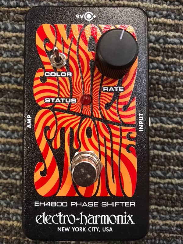 Electro-Harmonix Nano Small Stone EH4800 Phase Shifter V2 2021 - Present - Black PEDAL image 1