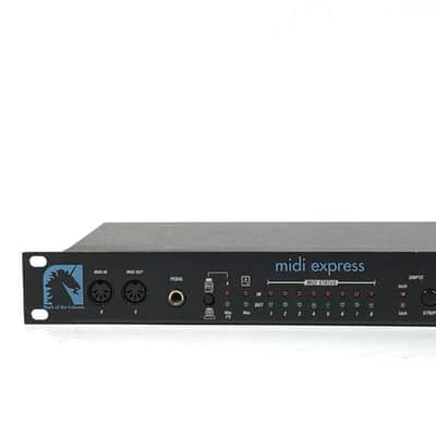 MOTU MIDI Express XT USB MIDI Interface 2017 - MIU - Black TGHM image 2