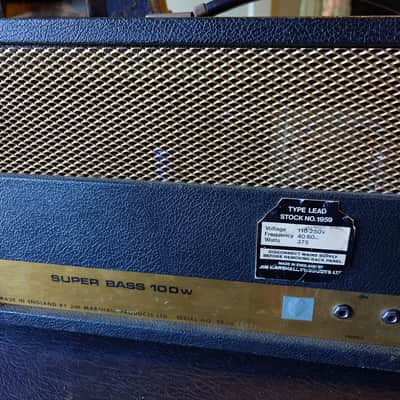 Marshall Super bass 1969 image 5