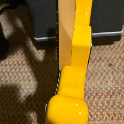 2021 Fender Special Edition Player Stratocaster HSS Ferrari Yellow w/ Ebony FB image 6
