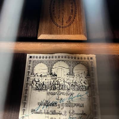 1955 MANUEL DE LA CHICA SIGNED - French Polish image 2