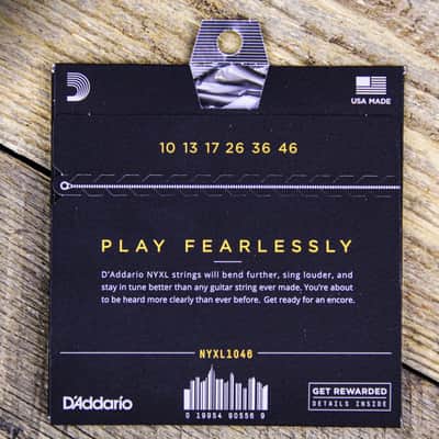 D'Addario NYXL 10|46 Set of Electric Strings image 3