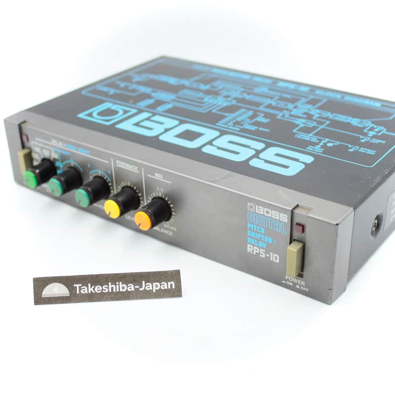 Boss RPS-10 Digital Pitch Shifter / Delay Made in Japan Micro Rack Series Guitar Effect Processor image 1