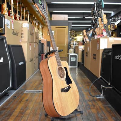 Taylor 110ce Cutaway Dreadnought Acoustic-Electric Guitar w/Padded Gig Bag image 5