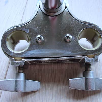 Slingerland Double Tom Holder Receiver Mount Post - Vintage image 4