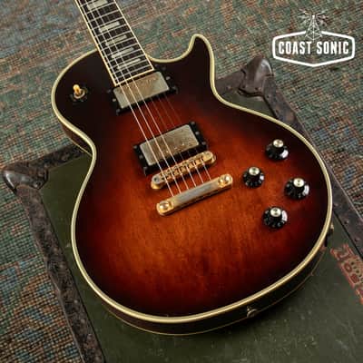 1982 Greco EGC68-50 Super Power Made in Japan Les Paul Custom Violin Burst image 6