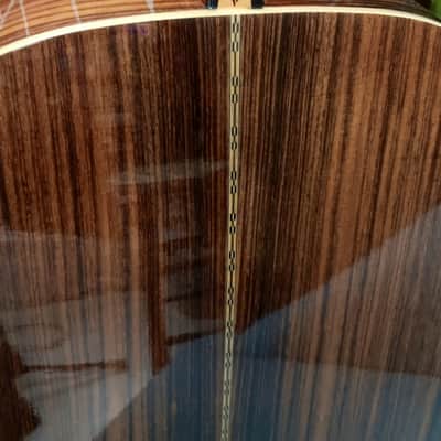 Washburn D14N Acoustic Guitar with Spruce Top & Rosewood Back and Sides (Washburn D-14N Model) 1988 image 8