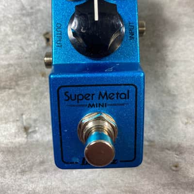 Ibanez  Super Metal Mini Pedal 2010s Blue image 2