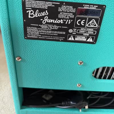 Fender Blues Junior IV – Limited Edition Surf Green 2015 - Surf Green image 7