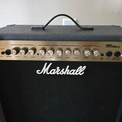 Marshall MG30DFX 30-watt 1x10 Guitar Combo Amplifier 2008 - Black image 1