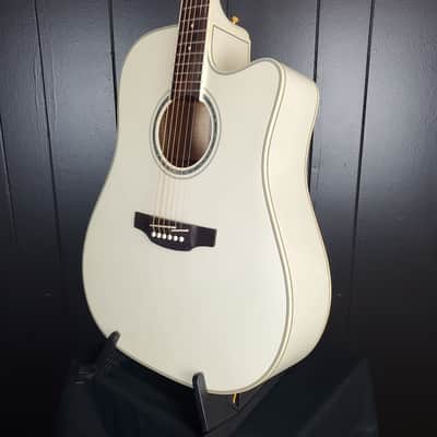 Takamine GD-37CE PW Acoustic Electric with Gig Bag, Pearl White, 057 image 3