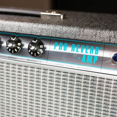 Fender ’68 Custom Pro Reverb Pewter Redback - 120V image 6