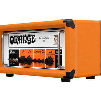 Orange Amplifiers Custom Shop CS50 50-Watt Handwired Tube Head - Open Box image 3