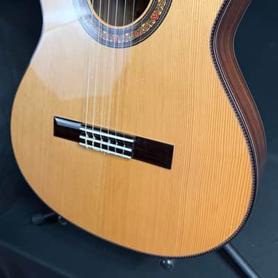 Alvarez Yairi CYM75 Concert Classical Acoustic Guitar Gloss Natural Finish w/ OHSC image 8
