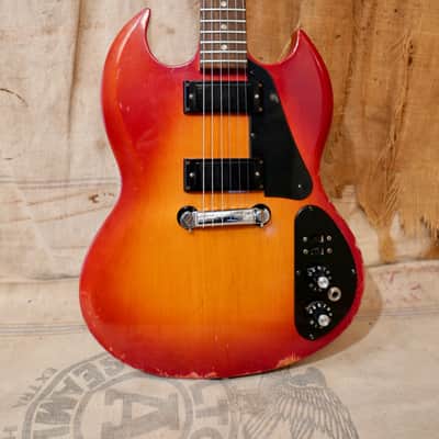 Gibson SG III 1972 - Cherry Sunburst image 2