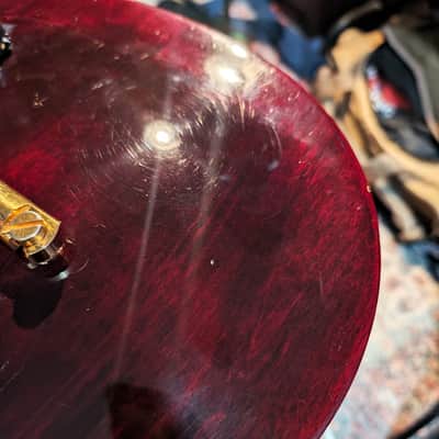 1994 Gibson Les Paul Studio with Ebony Fretboard- Wine Red and Hard Case image 14