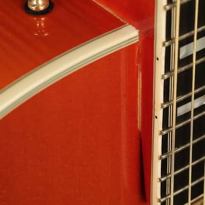 1988 Guild Artist Award in RARE Orange Sunburst w/ flame maple back + sides image 15