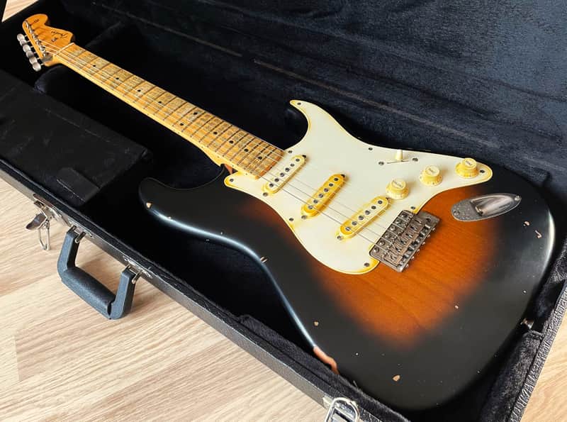 TPP Eric Clapton "Brownie" Fender American 50's Re-issue Stratocaster Tribute - Relic image 1