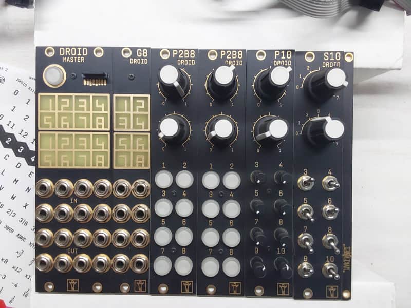 Der Mann Mit Der Maschine Droid Master, G8, P2B8 x 2, S10 - 2023, Black image 1