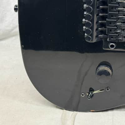 Hamer USA Chaparral Guitar with Case - Black - headstock repaired! image 5