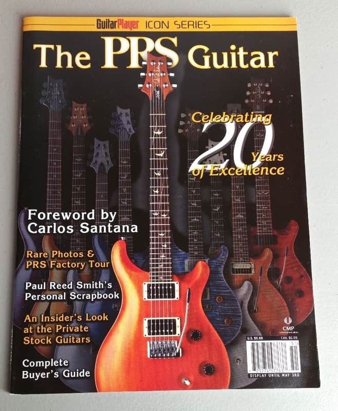 PRS Paul Reed Smith Guitar Player Magazine Book 2005 Custom w/o Bag image 1