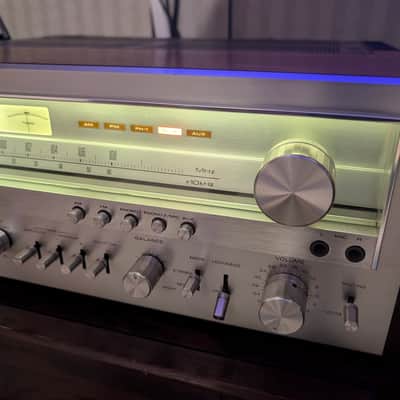 Pioneer SX-1250 160-Watt Stereo Solid-State Receiver 1976 - 1978 - Silver image 2
