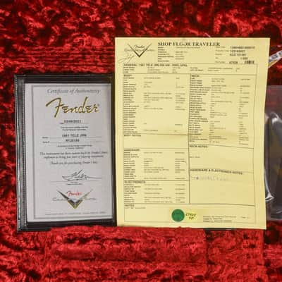 Fender Custom Shop '61 Telecaster Chicago Special Journeyman Relic Purple Sparkle 2023 image 8