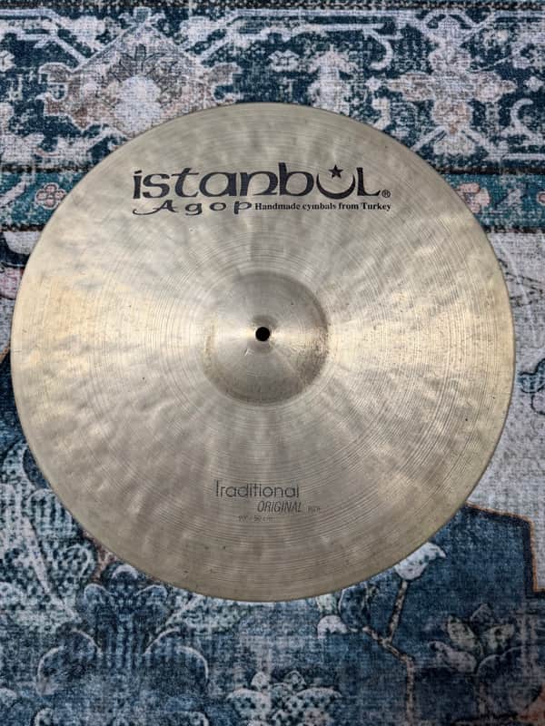 Istanbul Agop 20" Traditional Original Ride - Clean, Used image 1