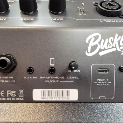 NuX Busking NBA-200FR 276-watt 1 x 8-inch, 2 x 3-inch Multi-input Combo Amplifier, Free Shipping! image 8