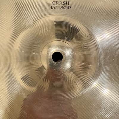 Zildjian 15" A Custom Crash Cymbal 1991 - Present - Brilliant image 4