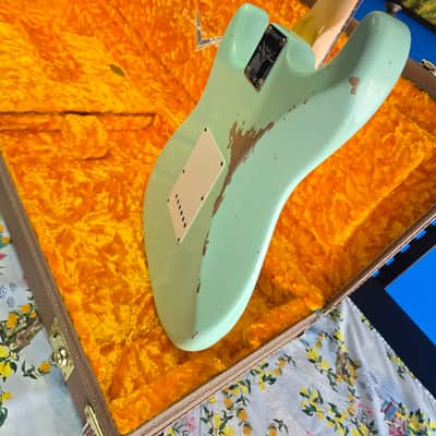 Fender Stratocaster Custom Shop 59 Surf Green Heavy Relic 2021 image 18