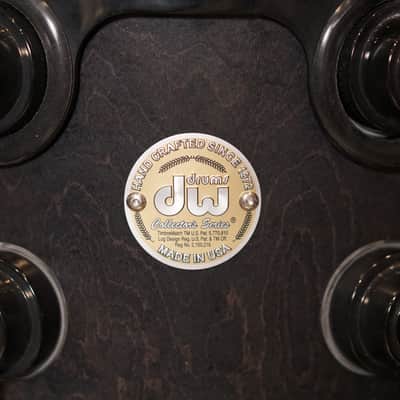DW 10/12/14/15/16/20/24/6x14" Collector's Series Drum Set - Ebony Stain image 2