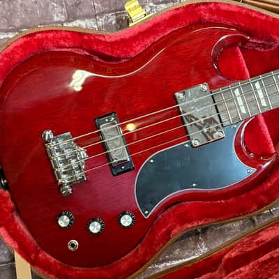 Gibson SG Standard Bass Guitar Short Scale Heritage Cherry New Unplayed Auth Dlr 7lb 6oz #081 image 6