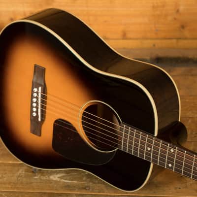 Epiphone J-45 Express w/Gig Bag & Picks | Vintage Sunburst image 5