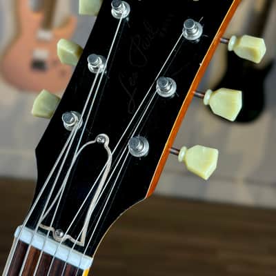Vintage 2002 Gibson Custom Shop Les Paul Standard 1958 R8 Historic Reissue - 58 Bourbon Burst - Flame Maple Top - GOOD WOOD ERA image 9