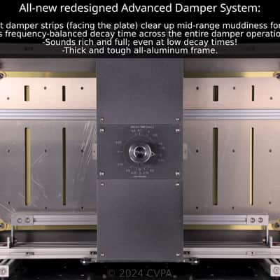 CVPA PlateMic - Compact Analog Stereo Plate Reverb - Class-A JFET Transformer Balanced - PREORDER image 4