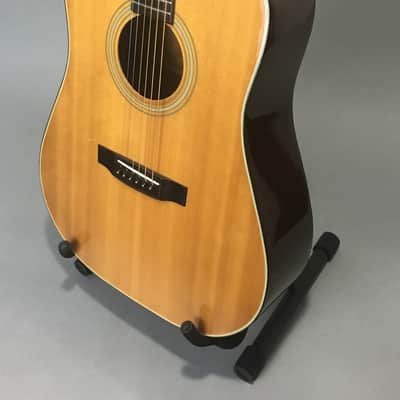 Vintage Lefty Sigma by Martin Est. 1970 DM 1980s Left D18 Styled Dreadnought Guitar Stand image 3