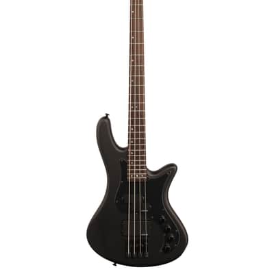 Schecter Stiletto Stealth 4 Electric Bass Satin Black image 2