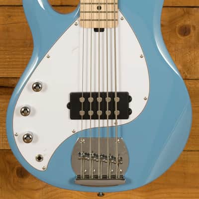 Sterling RAY5LH SUB Series StingRay 5 Bass - Chopper Blue - Left-Handed image 10