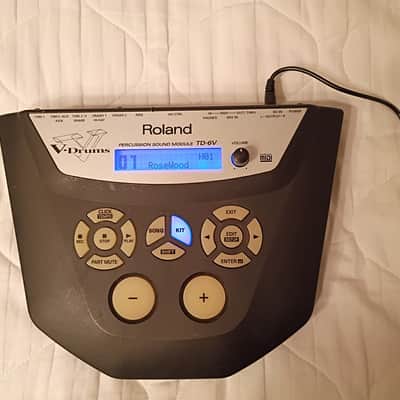 Roland TD-6V Drum Sound Module 2003 - 2008 - Black image 1