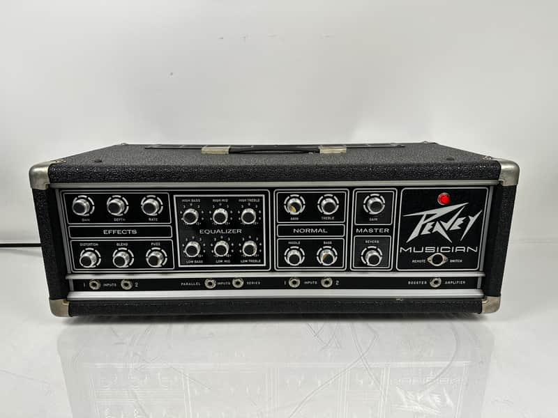 ★激レア★PEAVEY★オールドパワードアンプ★PA-400★ミキサー★通電確認 Vintage Peavey SERIES-400 Bass Power Module Bass Guitar Amplifier