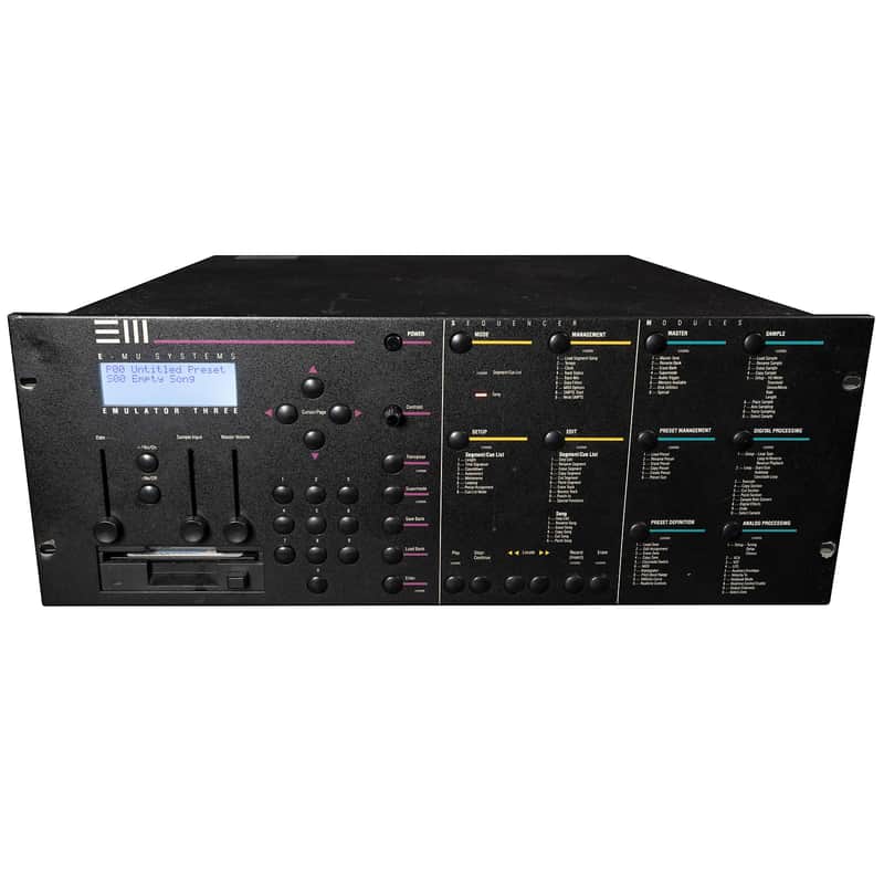 E-MU Systems Emulator III Rackmount 16-Voice Sampler Workstation image 1