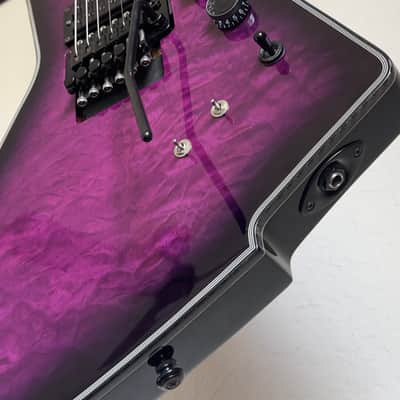 Schecter E-1 FR-S Special Edition Trans Purple Burst | Sustainiac | Floyd Rose 1500 | Stainless Frets image 7