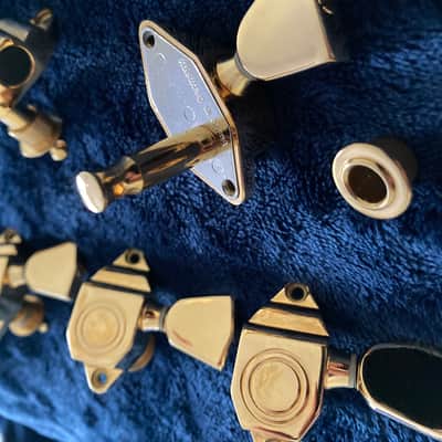 NOS-Schaller Original G-Series Gibson Big Jazz Keystone 24k  Gold Plated-Gibson L-5, Super 400, Byrdland others… image 2