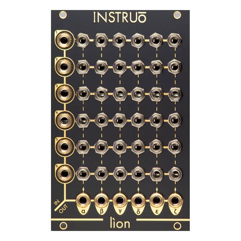 Instruo Lion Eurorack Pin Matrix Mixer Module image 1